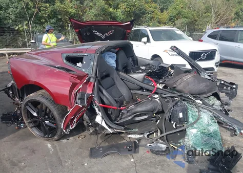 2016 Chevrolet Corvette Stingray Z51 из США, поврежденный, VIN 1G1YM2D76G5114634